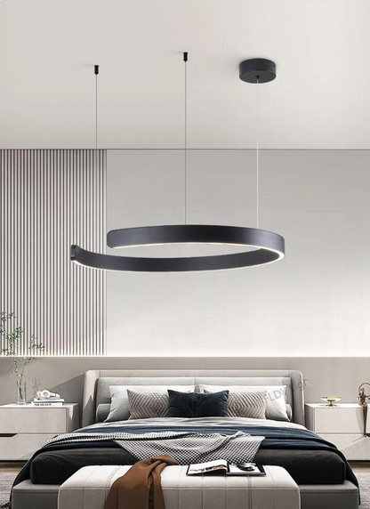 Round LED Ceiling Light Fixture Warm Home Lighting - Lusomart