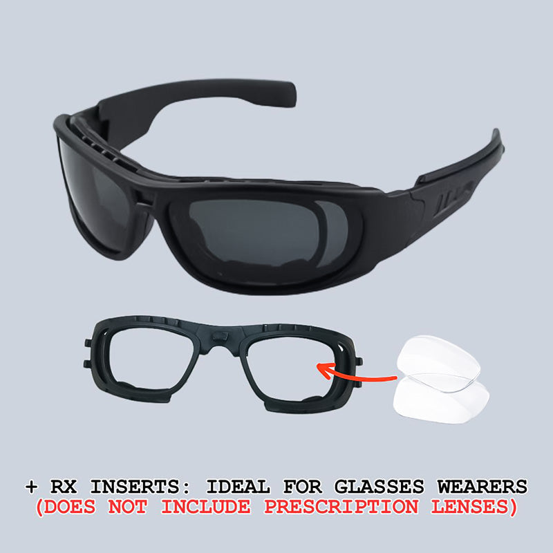 Ride Ready Polarized Motorcycle Sunglasses UV400