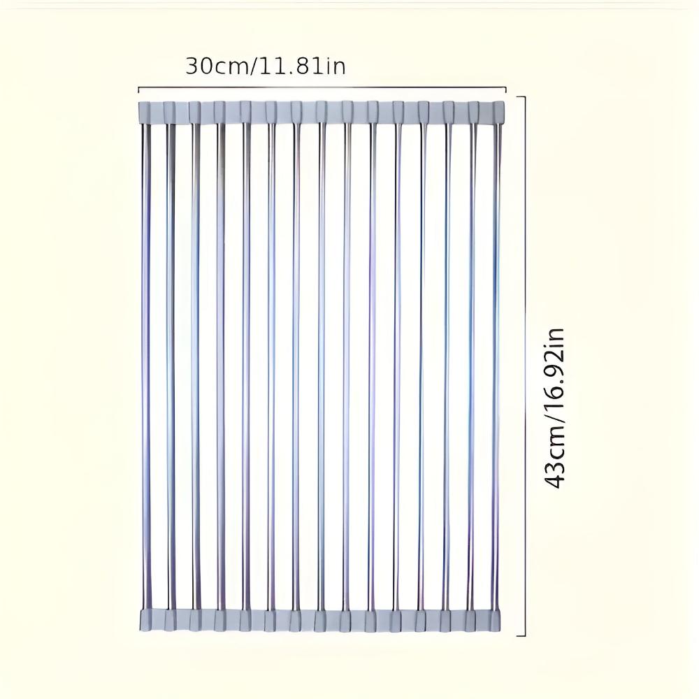 Compact Stainless Steel Dish Dryer Rack