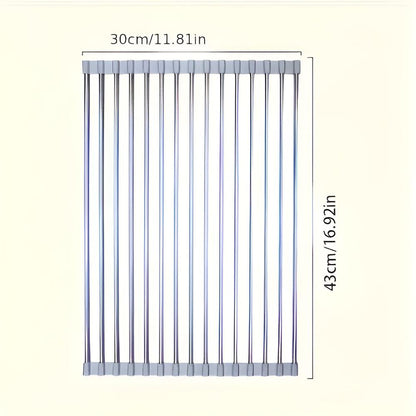 Compact Stainless Steel Dish Dryer Rack