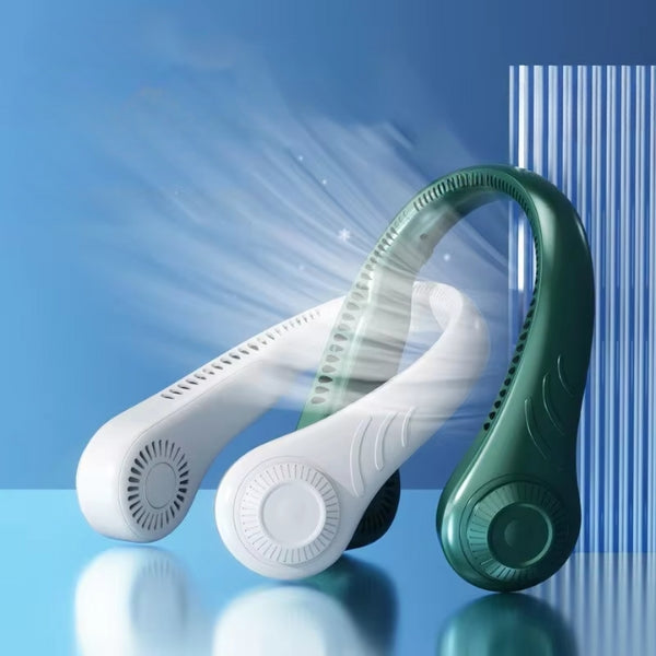 Compact Personal Neck Fan With Long Lasting Battery - Lusomart