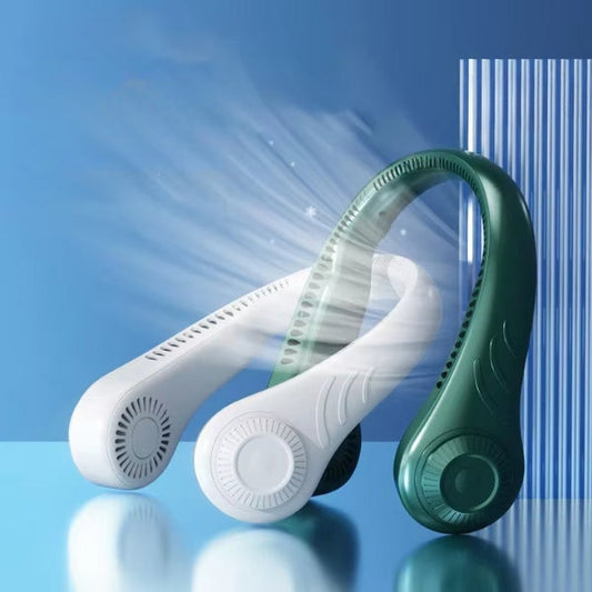 Compact Personal Neck Fan With Long Lasting Battery - Lusomart