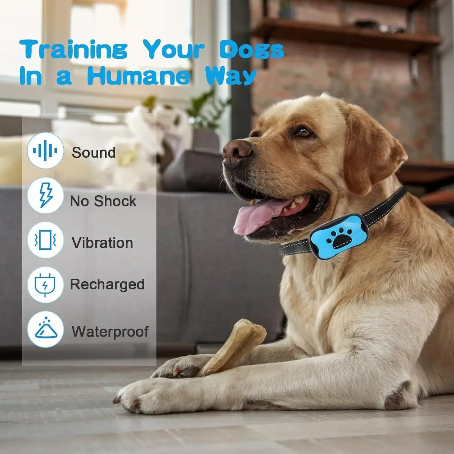 Effective No Bark Vibration Dog Training Collar