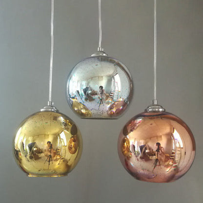 Vibrant Glass Pendant Ceiling Light