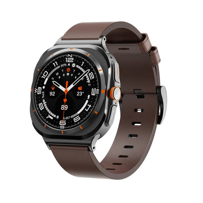 Premium Leather Band For Samsung Galaxy Watch Ultra