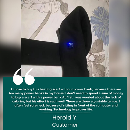 Warm Heated Neck Wrap for Cold Winter Relief