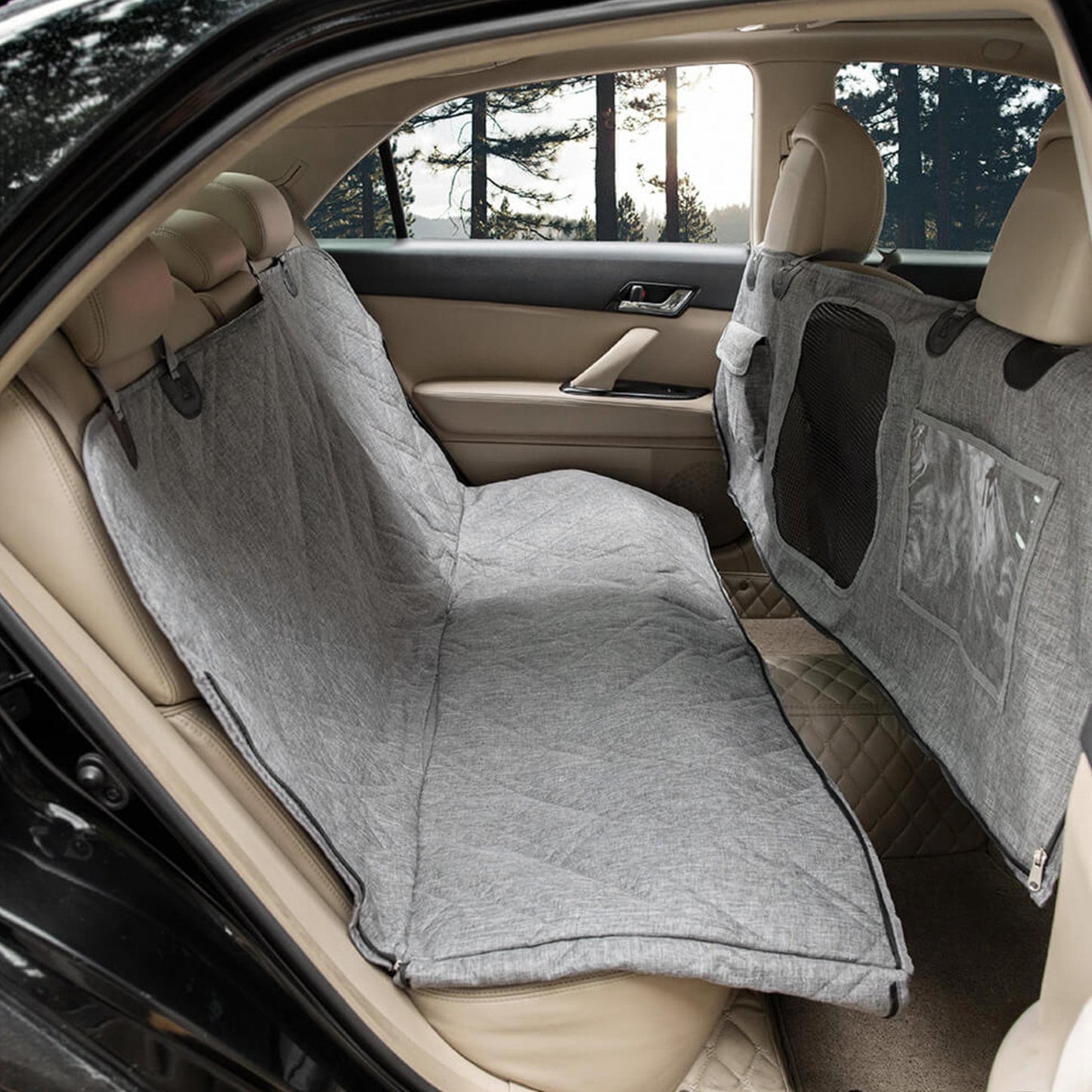 Tough Pet Car Seat Protector – Water Resistant & Easy Clean