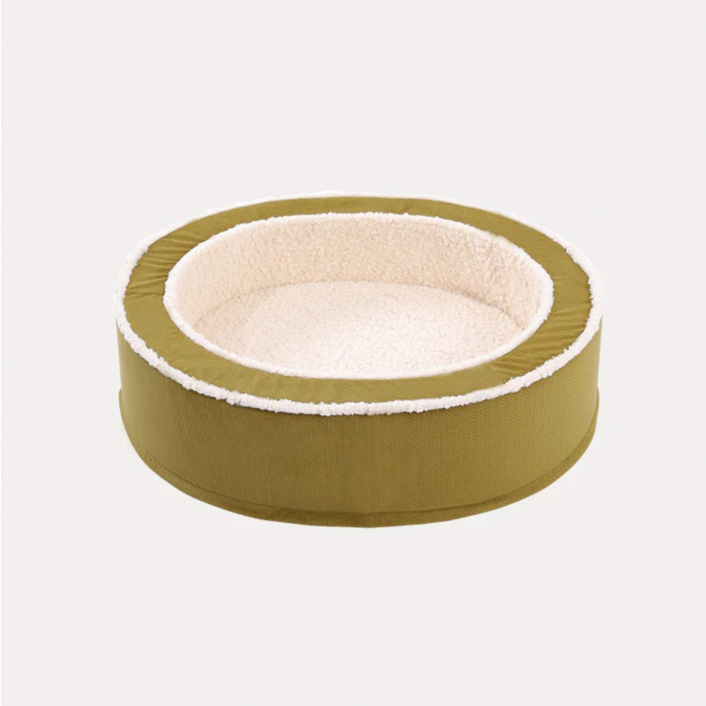Comfy Soft Round Pet Bed Orthopedic Non Slip Bottom