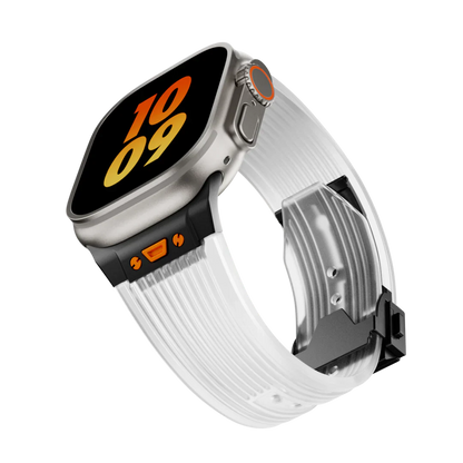 Transparent Soft Apple Watch Silicone Strap