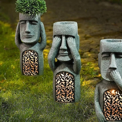 Garden Solar Statue - Decorative Outdoor Lighting