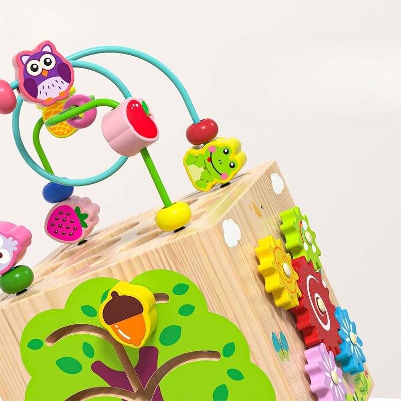 Fun 8-in-1 Learning Toy Cube for Kids