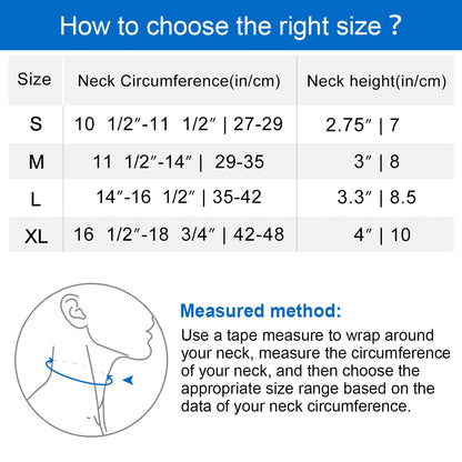 Comfortable Airflow Neck Support Brace For Cervical Relief