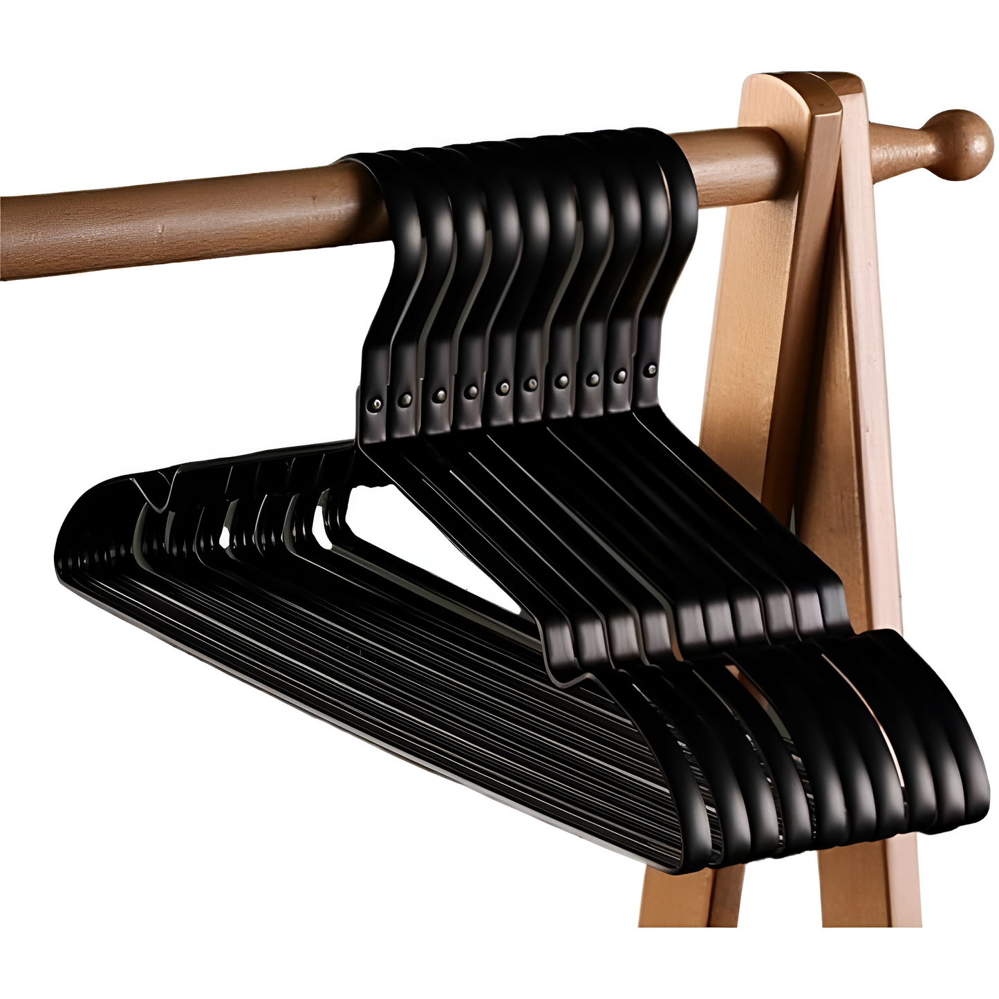 Premium Slim Velvet Hangers For Closet Space Saving Organization - Lusomart