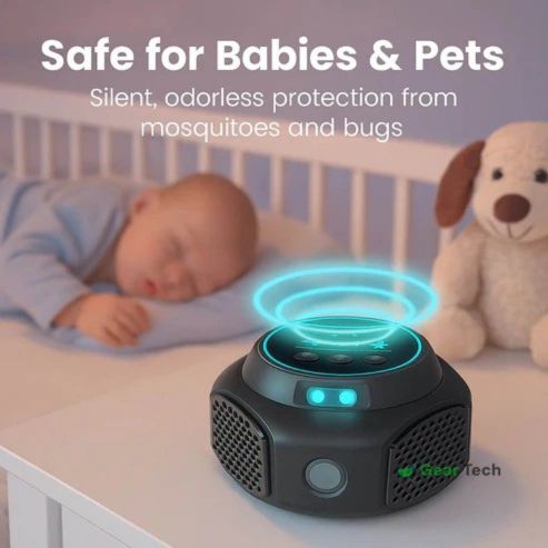 Effective Indoor Outdoor Ultrasonic Rodent Repellent Device