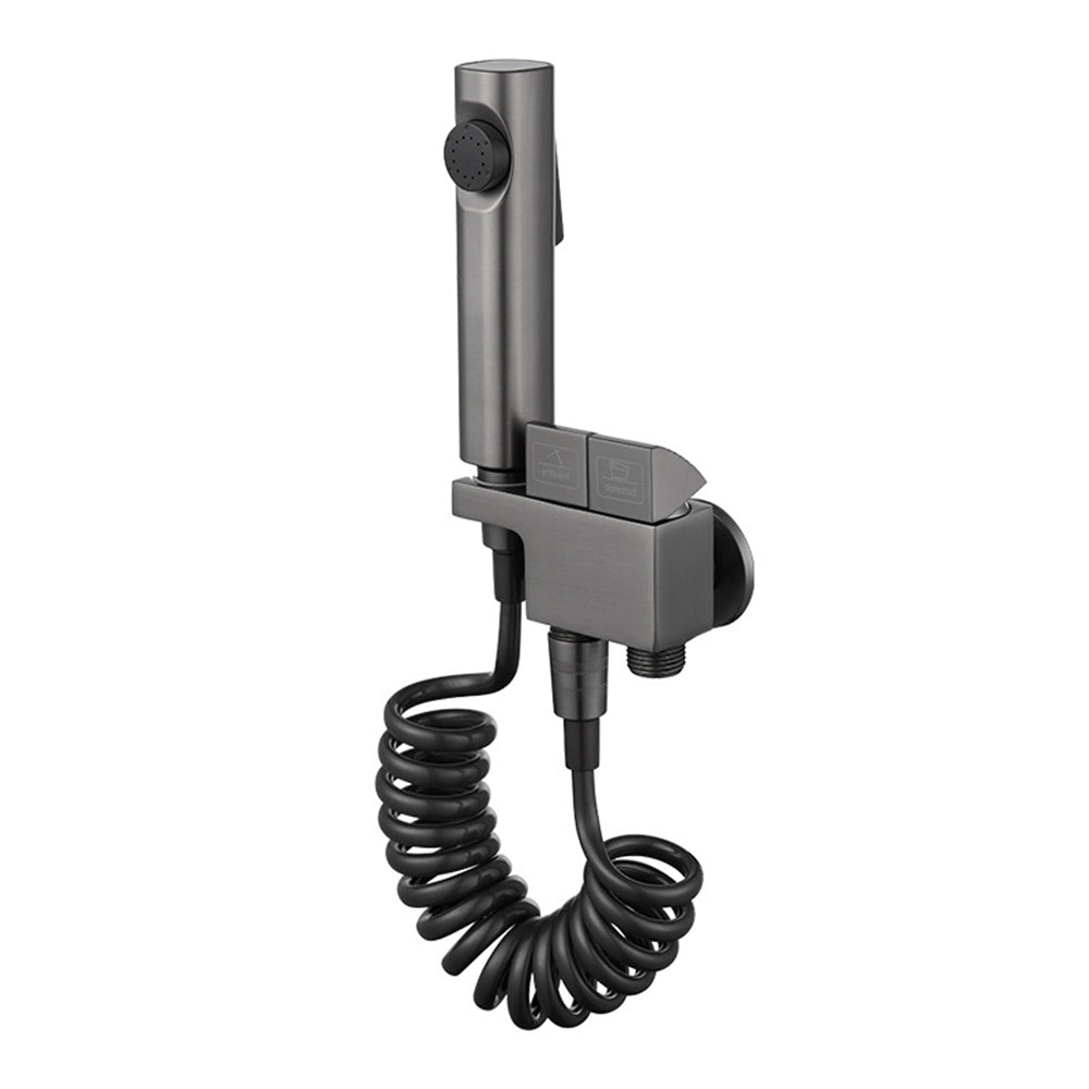 Portable Toilet Bidet Spray Kit With Adjustable Valve