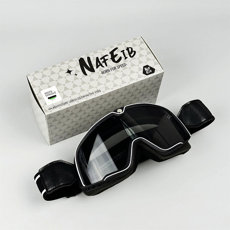 Vintage Style Prescription Goggles with UV Protection