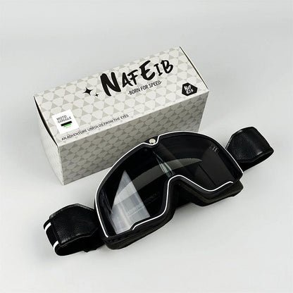 Vintage Style Prescription Goggles with UV Protection