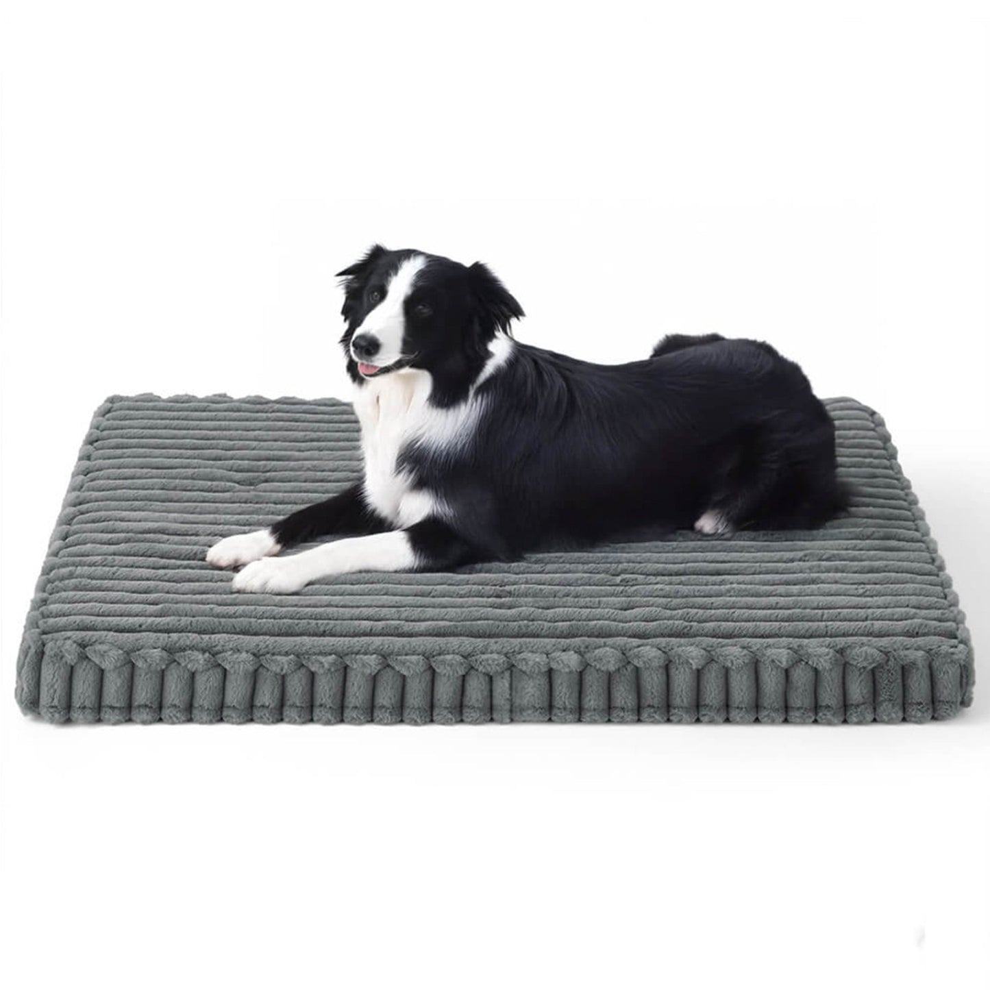 Plush Fake Fur Pet Mattress Comfortable Cozy Support Bed