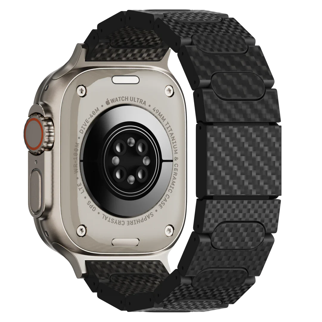 Lightweight Carbon Fiber Watch Band