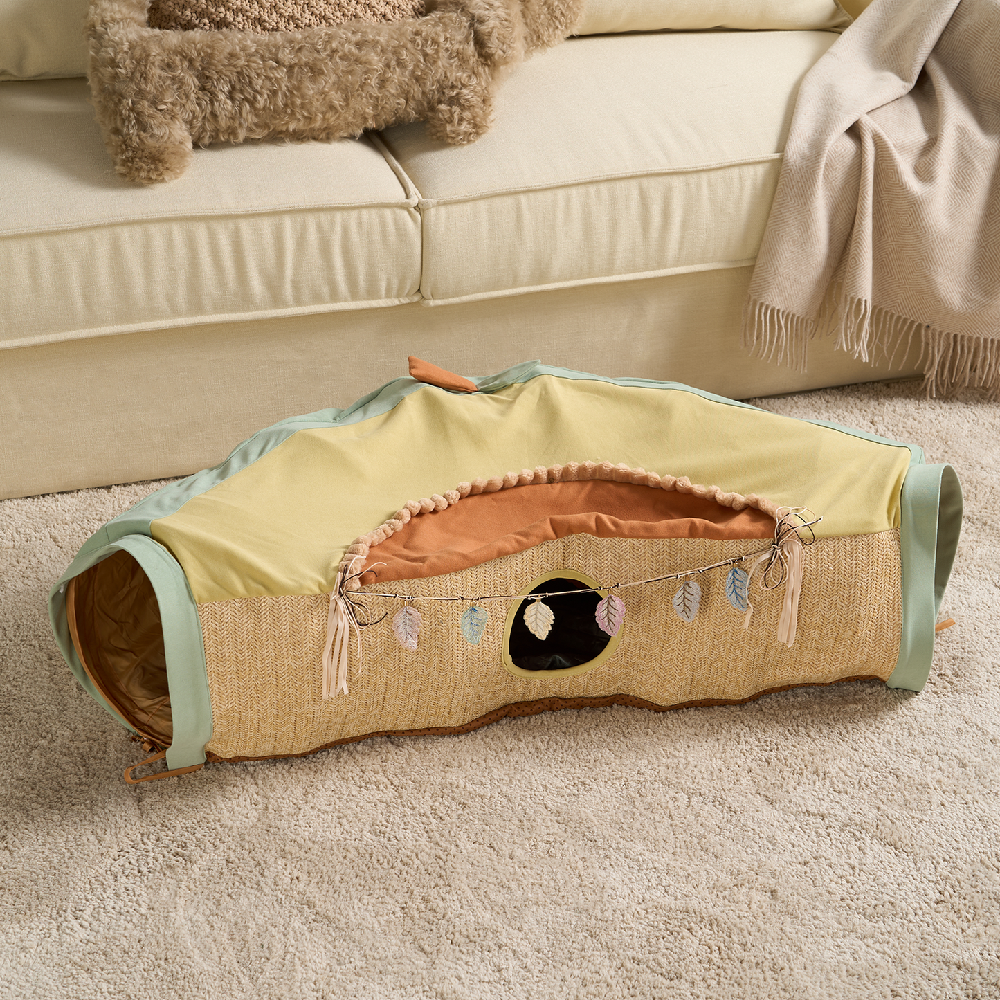 Fun Collapsible Pet Tunnel House