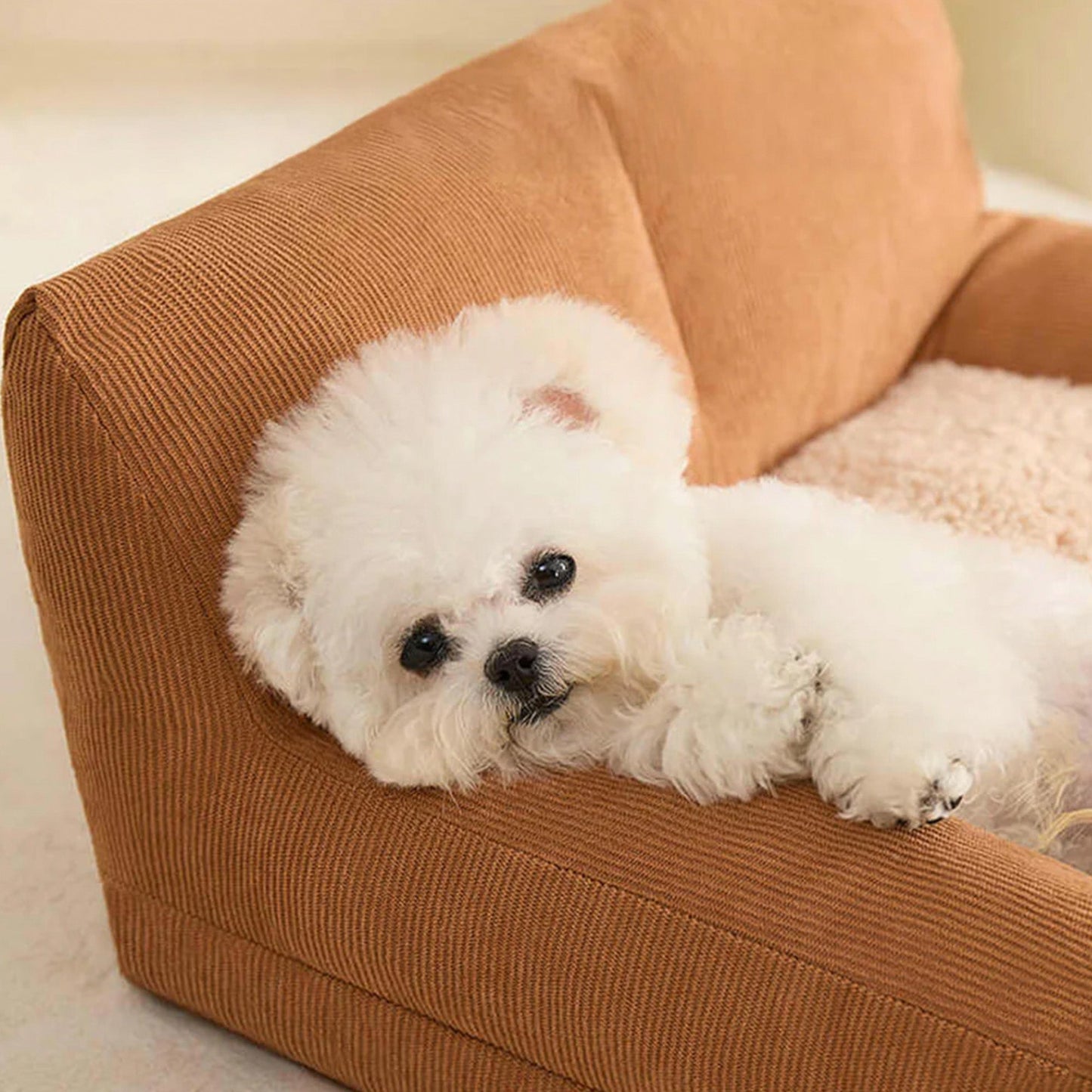 Comfy Pet Couch Bed Soft Orthopedic Washable