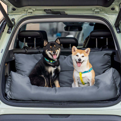 Durable Pet Car Booster Seat - Safe and Cozy