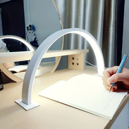 Compact LED Table Lamp | Adjustable Metal USB Light