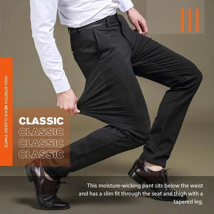 Comfortable Fit Mens Stretch Trousers