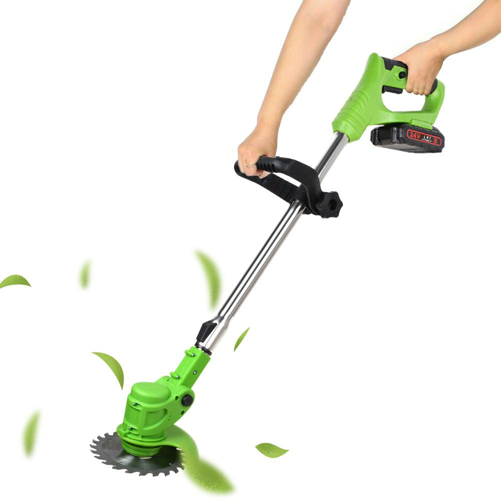 Powerful 24V Cordless Yard Trimmer 18,000 RPM