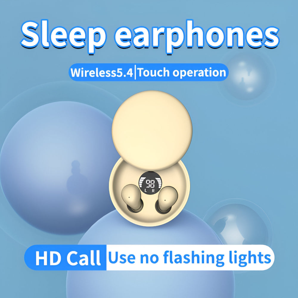 Compact Bluetooth Earbuds with Touch Control