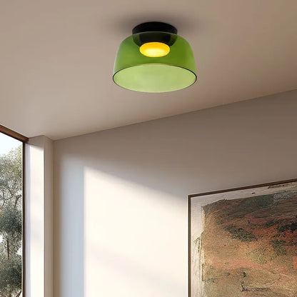 Elegant Glass Pendant Ceiling Lamp