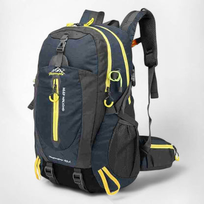 Waterproof 40L Outdoor Trekking Backpack With Extra Compartments