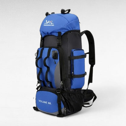 Lightweight 90L Water Resistant Hiking Backpack