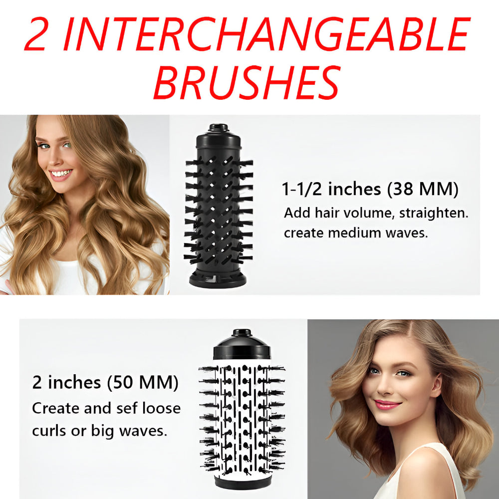 Fast Hot Air Styling Brush Dryer Kit