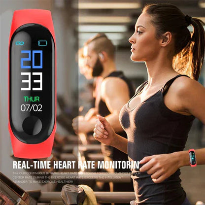 Advanced Fitness Tracker With BP And HR Monitor