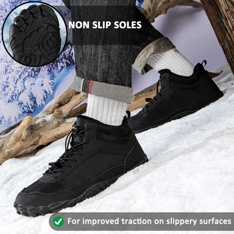 Warm Waterproof Winter High-Top Snow Boots