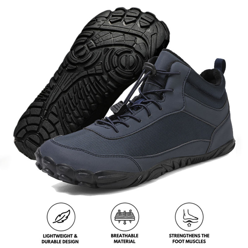 Warm Waterproof Winter High-Top Snow Boots - Lusomart