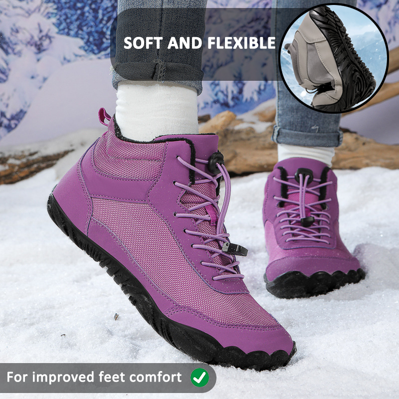 Warm Waterproof Winter High-Top Snow Boots