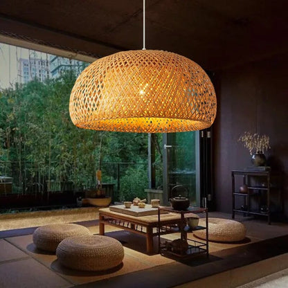 Natural Bamboo Table Lamp