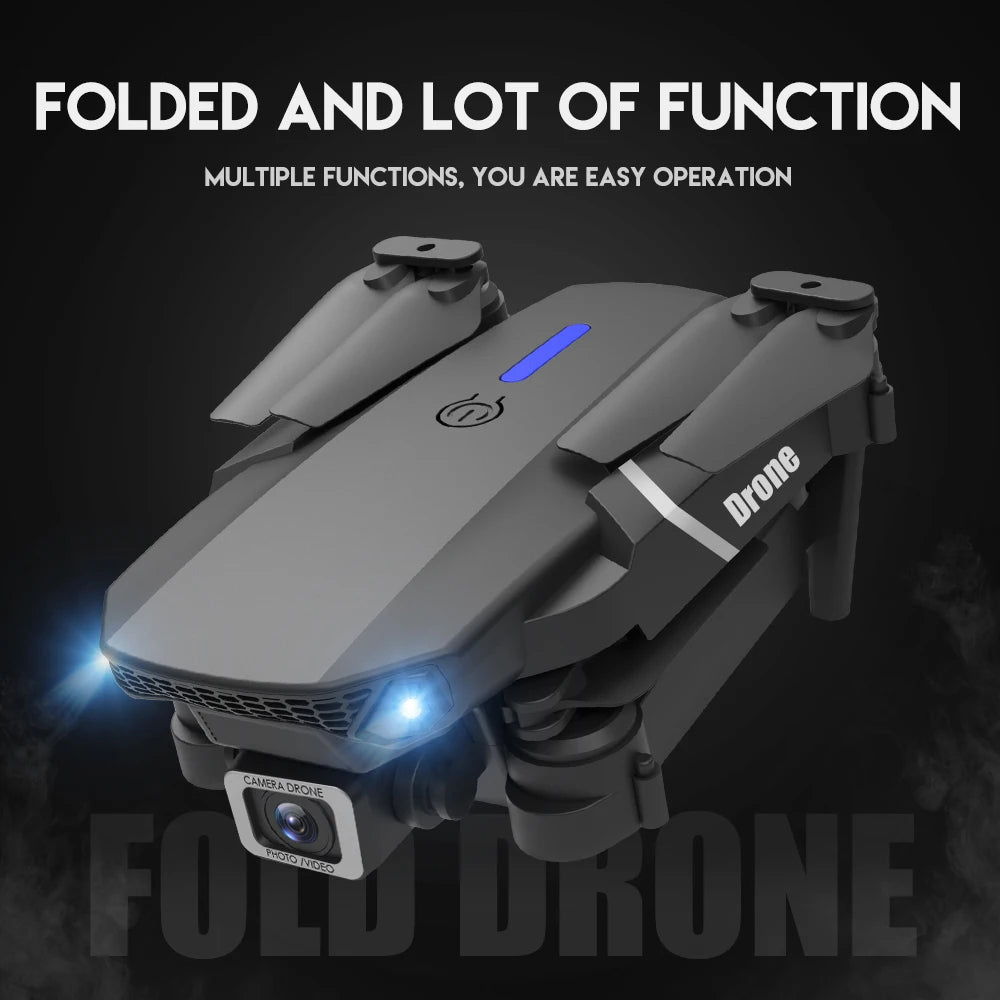 Portable Wi-Fi Drone with 4K Camera and GPS