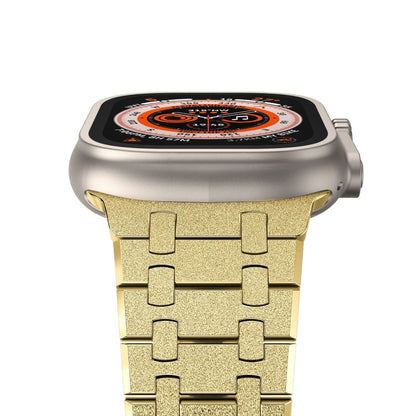 Shining Silver Double Chain Apple Watch Band