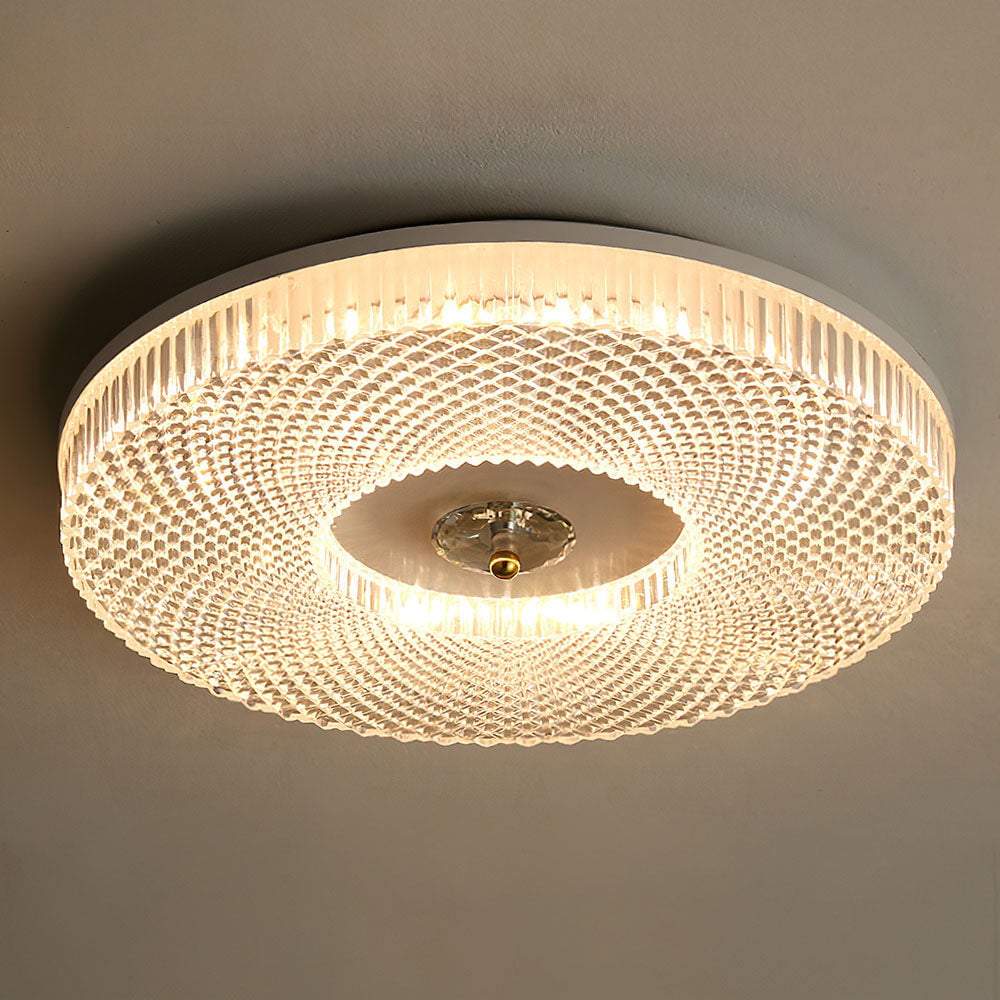 Slim Modern LED Ceiling Light in Metal Finish