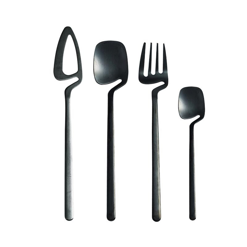 Modern Stainless Steel Flatware Dinner Set