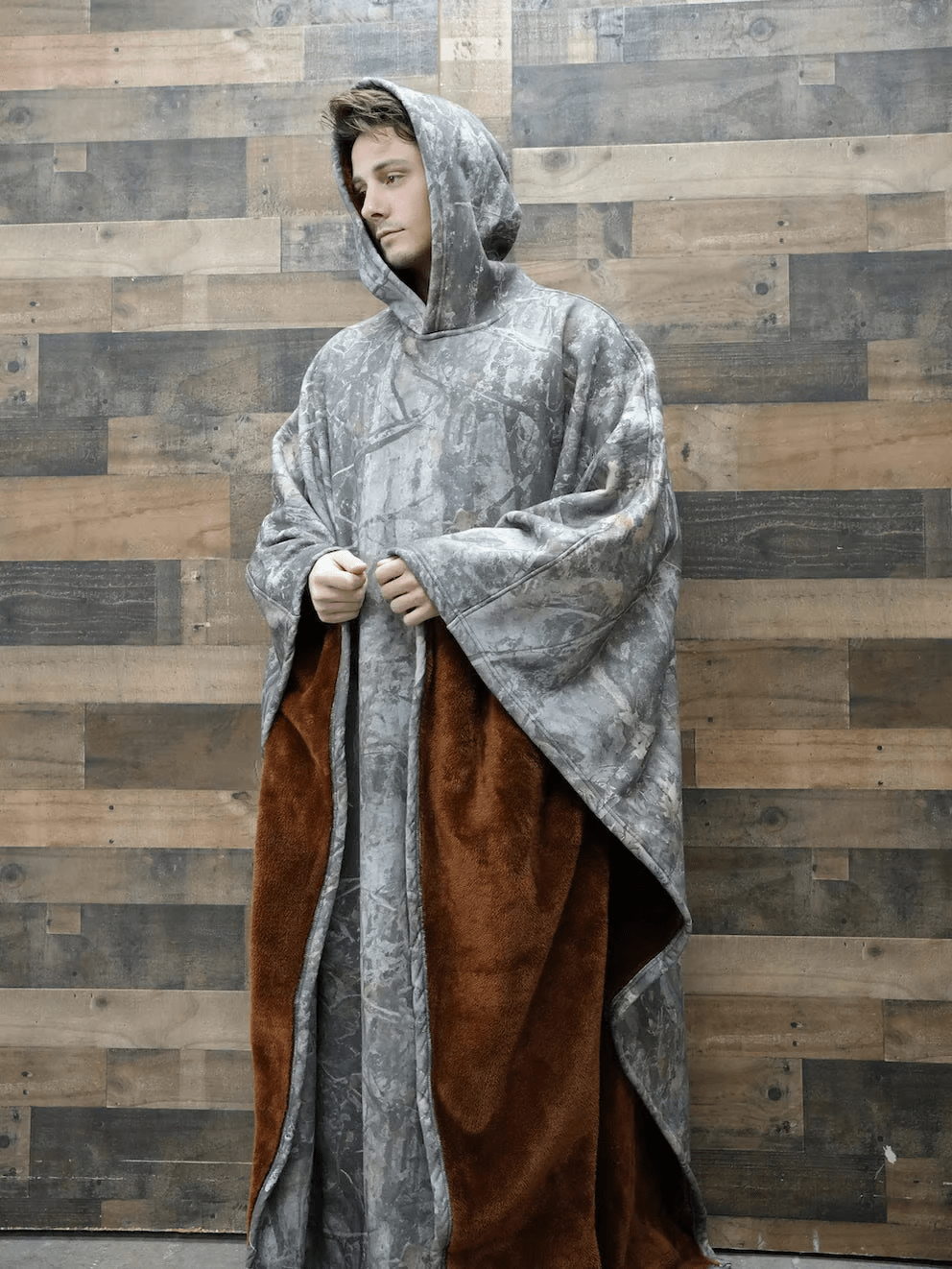 Comfortable Arctic Hoodie Soft Cozy Fleece Jacket