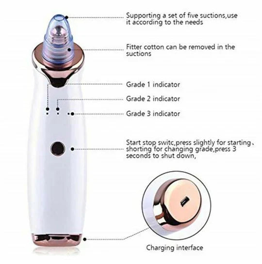Effective Blackhead Remover Vacuum Cleaner