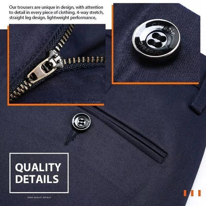 Comfortable Fit Mens Stretch Trousers