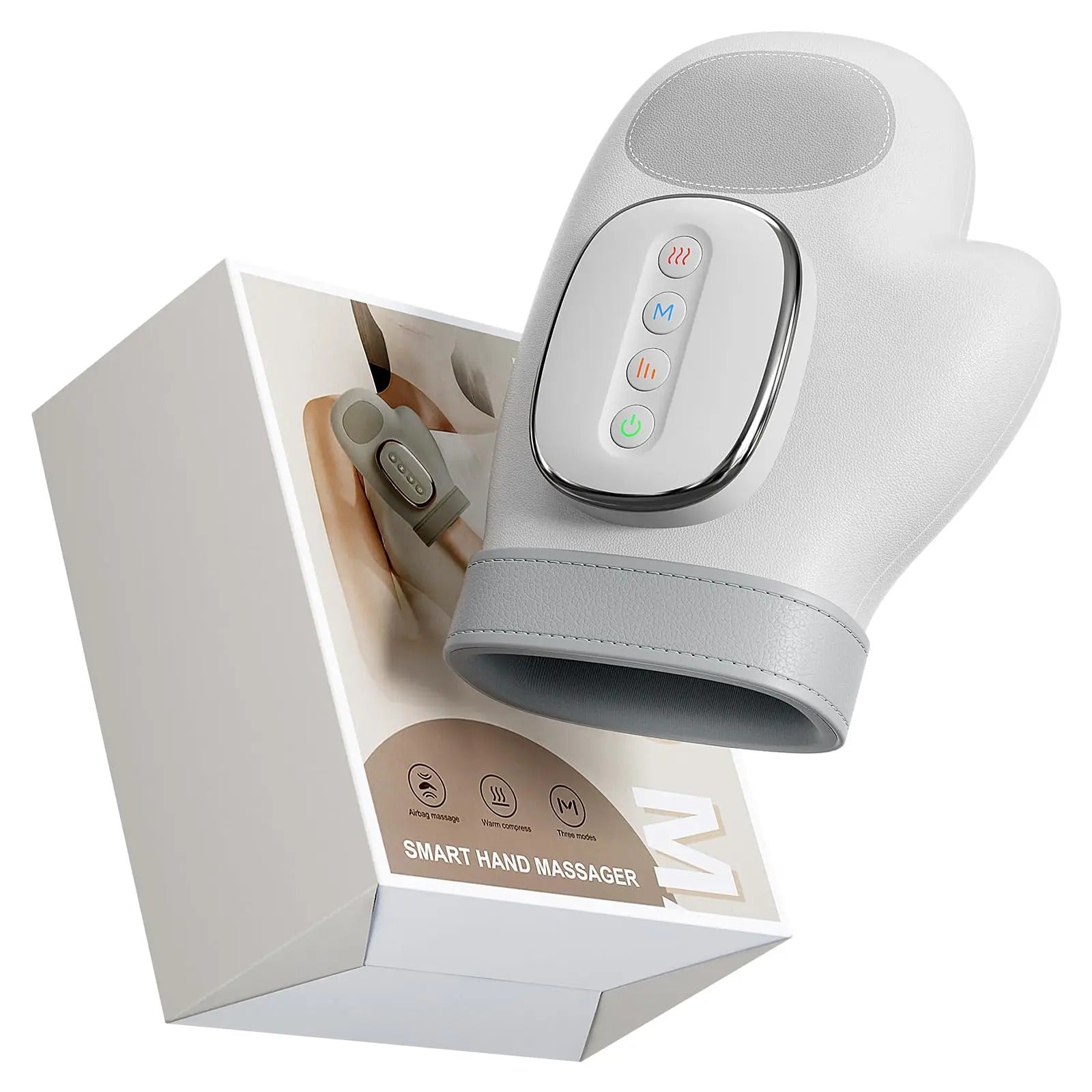 Relaxing Hand Massager With Heat Therapy Wrap - Lusomart