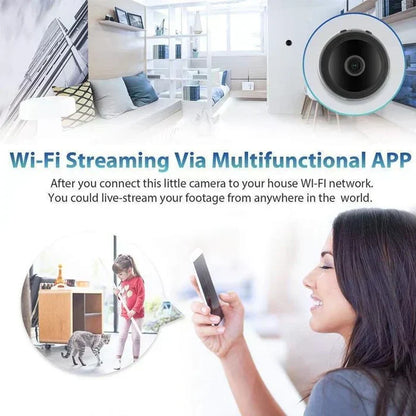 Compact HD Wireless Mini Security Camera
