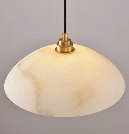 White Marble Pendant Light Fixtures
