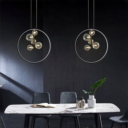 Clear Glass Hanging Pendant Light